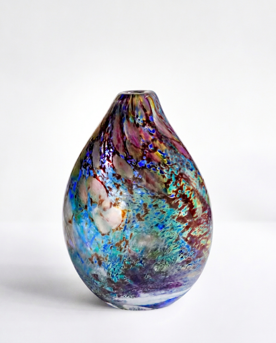 Coral Reef Vase — Hand-blown glass / One of one